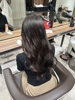 アッシュ 千歳烏山店(Ash)&nbsp;30代ブリーチなしカラー髪質改善ミルクティーベージュ小顔ヘア