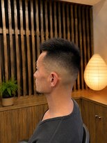 ヘアーワークス天(Hair works) フェード×ソフトモヒカン