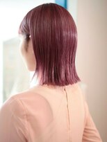 エムスラッシュ 横浜元町店(M.SLASH)&nbsp;■艶ボルドー/ショコラピンク/外ハネボブ/くびれヘア元町21-7