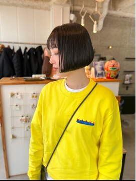 メルシー 福岡天神店(Merci) コンパクトボブ☆美髪矯正 Ayumi ボブ/髪質改善/福岡/天神/今泉