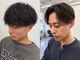 アンドメゾンオム(&Maison. homme)の写真/髪型だけカッコよくても、顔まわりで損してるかも。セルフケアでは難しい眉を一緒にケア◎センターパート