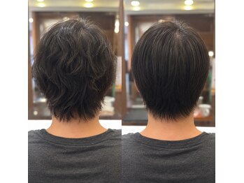 ハルール(Haru-Ru)の写真/毎朝のセットが楽になるメンズ縮毛矯正