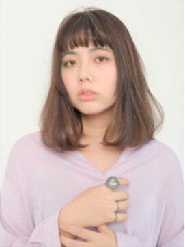 ボヌール オオサカ(Bonheur OSAKA) 韓国風パッツンロブ&ワイドバング