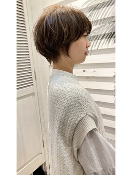 アデプト 綾瀬店(adept) 収まり◎ナチュラルショートボブ【綾瀬/北千住/亀有】