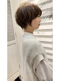 収まり◎ナチュラルショートボブ【綾瀬/北千住/亀有】