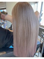 ラボヌールヘアーレーヴ 池袋店(La Bonheur hair reve)&nbsp;reve池袋☆加々美賢育☆ほんのりピンクベージュ