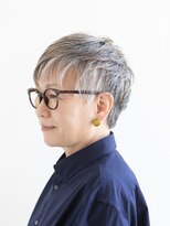 えがお美容室&nbsp;【えがお美容室】50代60代におすすめ◎ハイライトカラースタイル