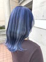 ヘアーデザイン アルエ(HAIR×design ARUE) 【ARUE】ペールブルー×ブルー