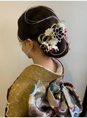 古典的和風 成人式ヘア