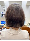 【外ハネ】切りっぱなしボブ