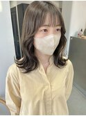 20代30代40代ブリーチなしオリーブグレージュくびれミディ