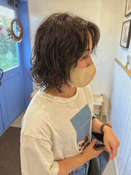 ジジ フィーカ 佐野(Gigi fika) パーマスタイル