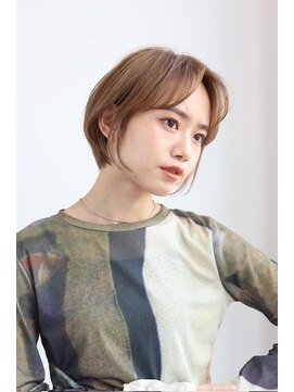 ヘアーアンドメイク エクリ 不動前店(Hair&Make equri) 【不動前美容室】ハイトーンショート