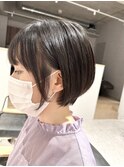 大人可愛い丸みショート