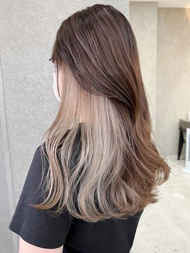 ロンドワン 三宮元町(Lond one) ハイトーン！ブリーチ/ケアブリーチ×ダブルカラー☆レイヤー