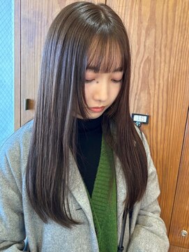 シエルバイアフロート(ciel by afloat) 〇ブリーチなし ベージュ 透明感カラー 顔まわりレイヤー