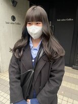 ガリカ 渋谷(Gallica)&nbsp;【mami】大人透明感グレージュ/ブリーチなし/艶髪地毛風カラー