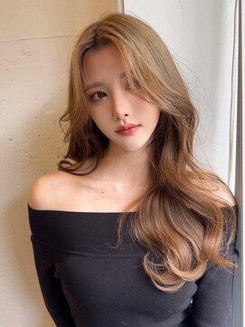 コア 表参道(COA) レイヤーカット/ウエットヘア/オリーブベージュ/表参道/表参道駅