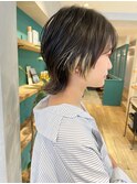 【堀惠】ウルフインナーカラーイヤリングカラーベージュ吉祥寺