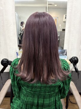 テーラヘアー 幕張本郷店(TELA HAIR) 紫強めラベンダーアッシュ
