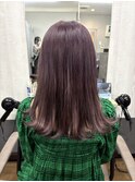紫強めラベンダーアッシュ