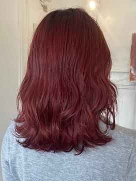 カムジーヘッドカミノウラ(COMEGHEAD KAMINOURA) ラベンダーカラーブリーチダブルカラーミルクティーピンク韓国