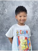 男の子カットキッズカットツーブロック刈り上げヘア短髪