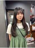 #レイヤーカット#ロングヘア#暗髪#ローレイヤーカット
