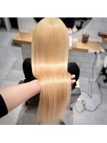ミエルヘアーエスト 新宿店(mielhair est)&nbsp;ブリーチしててもツヤツヤ(o^^o)