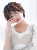 【La fith】マッシュショート×グレージュカラー