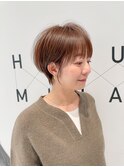 大人ショート/レイヤー/髪質改善/白髪ぼかし/横浜