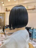 ロンドアベニール 北千住(Lond avenir)&nbsp;ウェーブミディアム似合わせカットメルティカラー縮毛矯正北千住