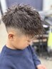 大人気おしゃれキッズカット+パーマ ¥9900