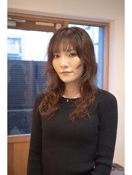 エミイ 鎌倉(eMii.) レイヤーパーマ/ブラウンベージュ/鎌倉美容室/髪質改善