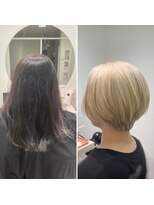 エレノア 梅田 大阪駅前第4ビル店(Eleanor)&nbsp;ハイトーンショート【ブロンド】