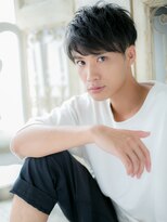 モッズ ヘア 福岡姪浜店(mod's hair)&nbsp;mod's姪浜/ダークアッシュ刈り上げショート韓国マッシュパーマi