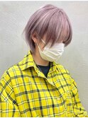 【GEEKS渋谷】ハイトーン/ピンク/透明感/抜け感/シースルー/小顔