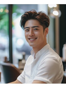 メンズ ルシードスタイル アウラ 松戸市五香(LUCIDO STYLE Aura) ベリーショート【五香#メンズカット#<理容室>#ブリーチ#眉毛】