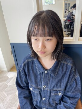 ラグ バイ シゲルカットクラブ 神田久志本店(lag) 自然な前髪ストレート