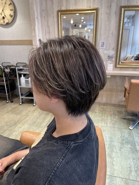 ビズヘアー プチ(bisou hair petit) パーマ落としメンズウルフ