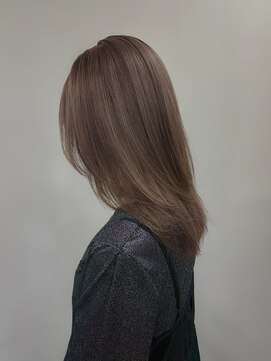 ボブ　髪質改善／白髪改善／白髪ぼかし／脱白髪染め
