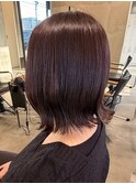 外はねボブ　切りっぱなしボブ