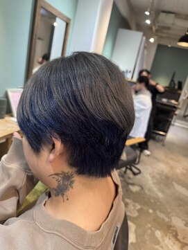 パリオ バイ コレット(Palio by collet) smoky gray×deep blue