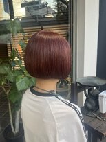 コムズ 藤沢(COM'S)&nbsp;赤髪ミニボブ