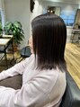 ルーク バイ ヘアーポケット(Luke by hair pocket) くくったり、下ろしたりもできる切りっぱなしのスタイル