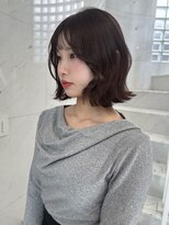 サイン 韓国ボブ 渋谷(SIGN) お洒落なレイヤーカット韓国ボブレイヤーボブ渋谷タッセルボブ