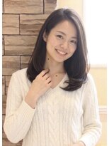 レウナ 外苑前(Reuna)&nbsp;30代40代大人可愛いワンカール　大人セミロング　ロング