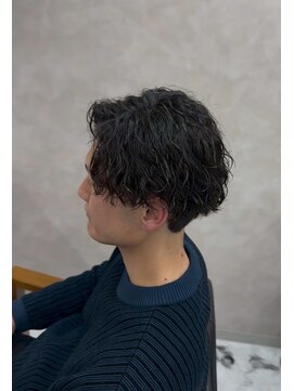 メンズサロン キング 高槻店(Men’s salon K!ng) 波巻きツイストスパイラルパーマ/フェザーパーマ/眉毛/メンズ