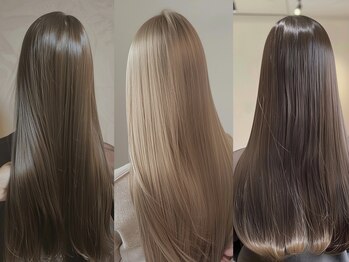 カルゥグラッシー(KALOU glassi)の写真/髪質改善できるオージュア導入サロン！あなたに合わせたダメージケア。使うほど髪が綺麗になる［髪質改善］