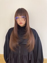 アンク クロス 吉祥寺店 ウルフからロング《レイヤーカット》